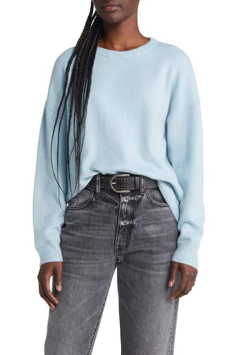 Treasure & Bond Organic Cotton Blend Crewneck Sweater | Nordstrom | Nordstrom