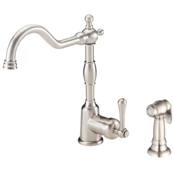 D401157 Gerber Opulence Kitchen Faucet with Side Spray | Wayfair North America
