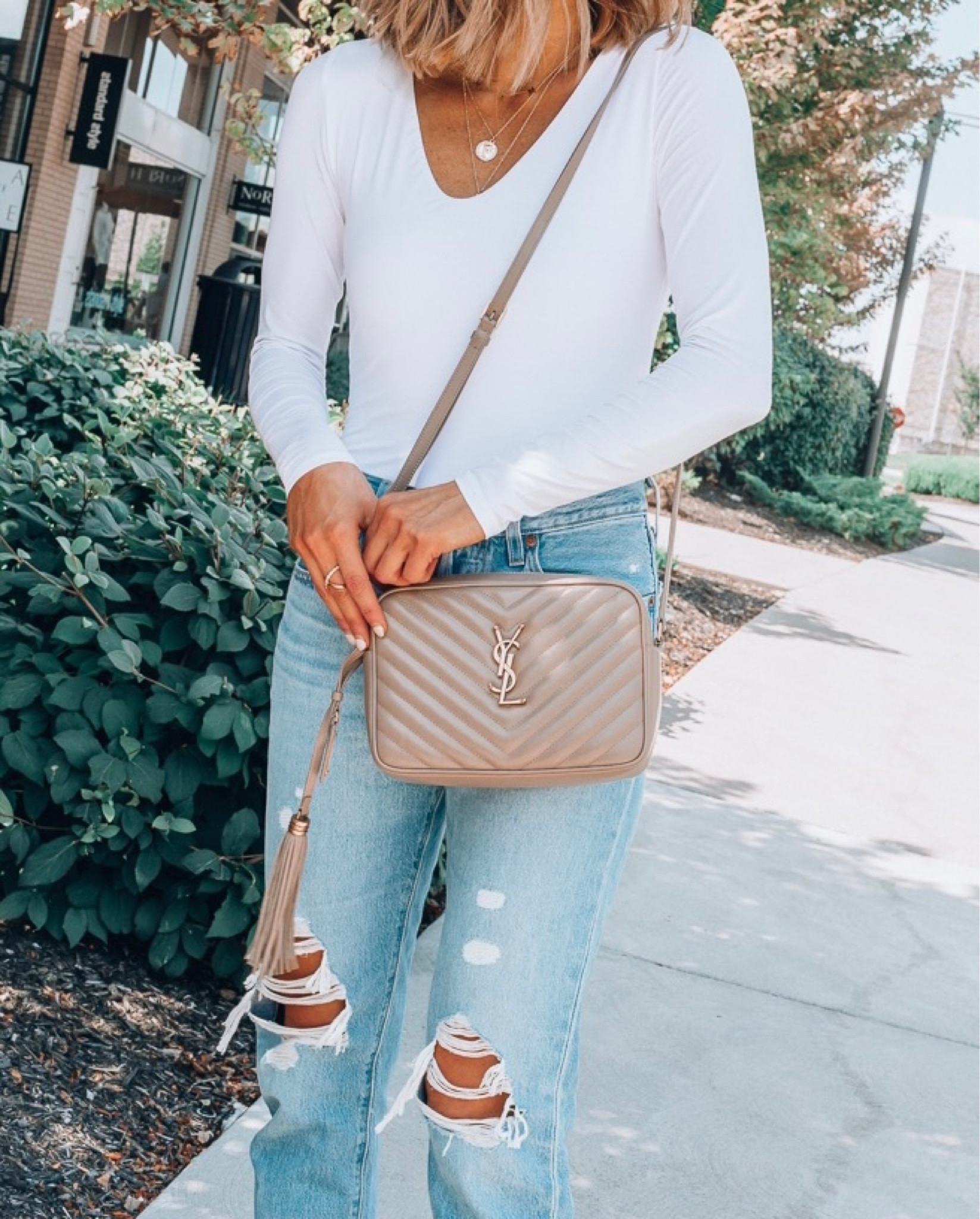 How To Style A YSL Lou Bag