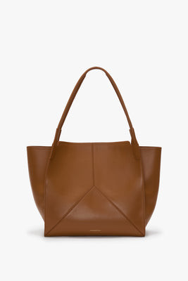 Victoria Beckham Bag - Victoria Tote Bag Large In Tan Leather | Victoria Beckham UK