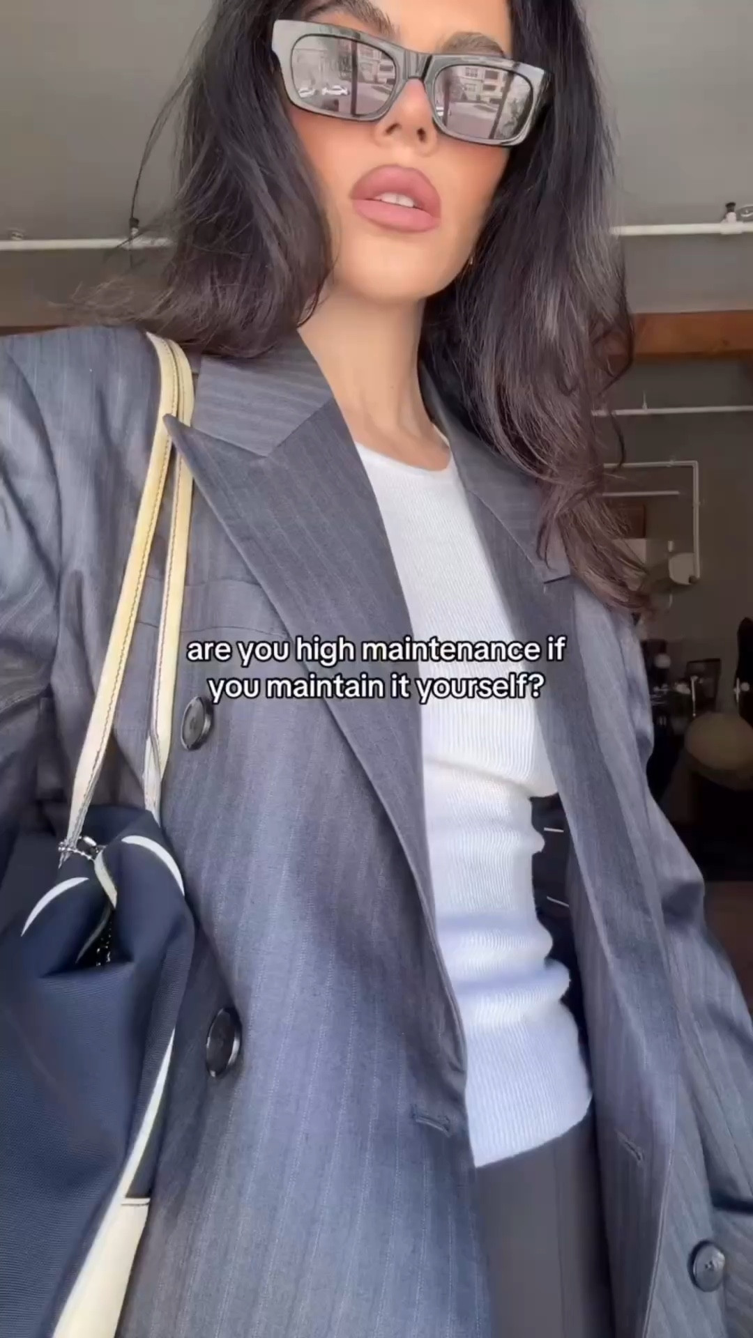 Just curious.
#outfitoftheday #highmaintenance #styleinspo #pinterestfashion #closetstaples

#LTKgrwm #LTKootd