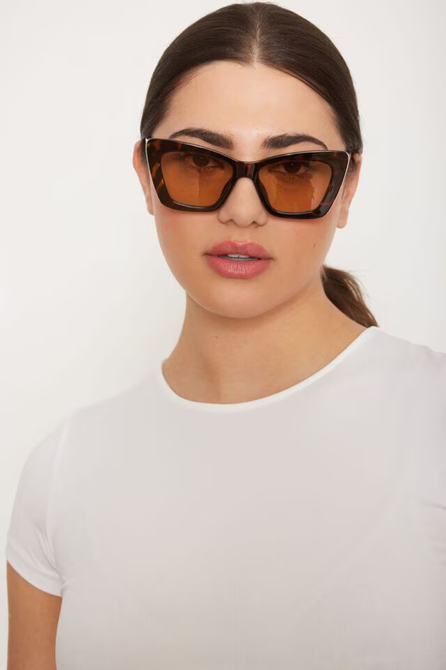 Edgy Cat-Eye Sunglasses | Dynamite Clothing