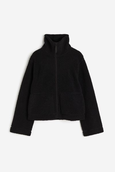 Veste en tissu peluche | H&M (FR, IT, ES, PT, BE)