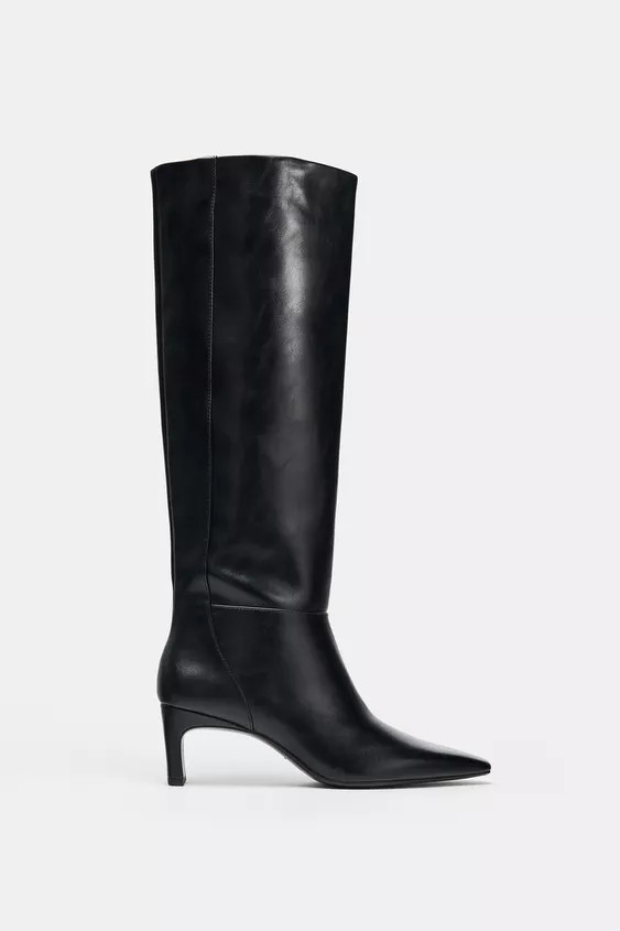 WIDE HEEL BOOTS | Zara US