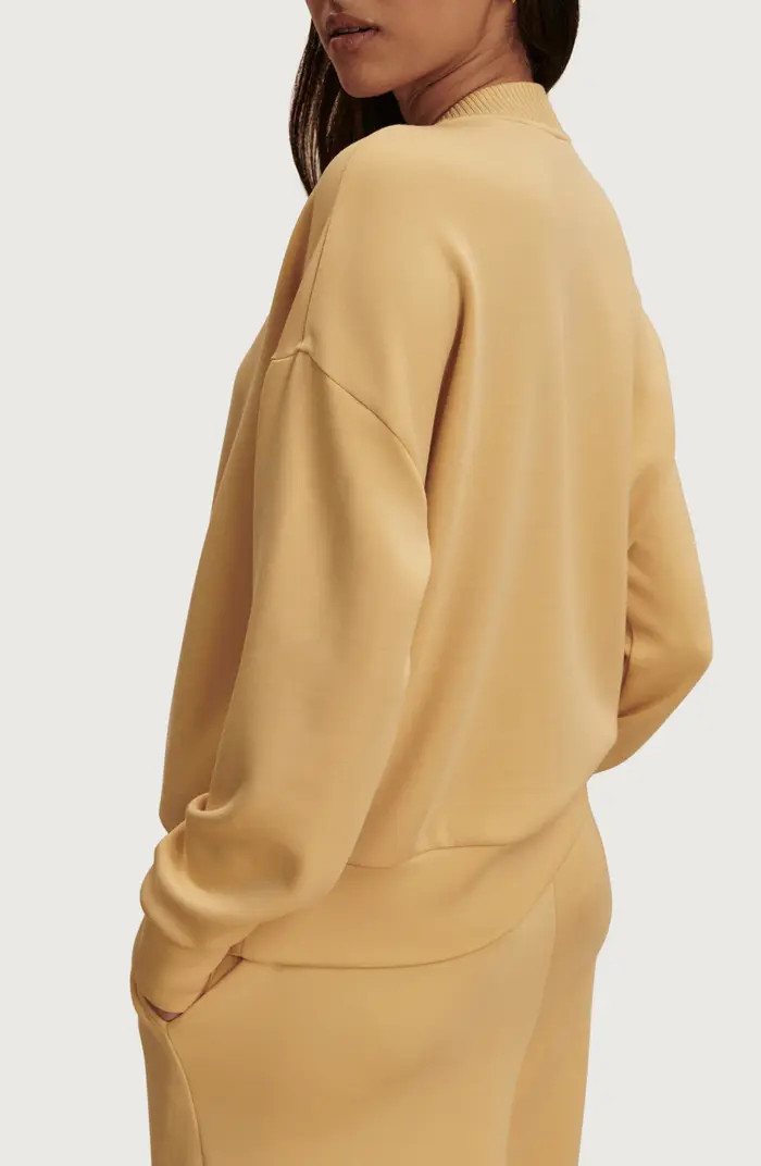 Reena Front Button Sweatshirt | Nordstrom