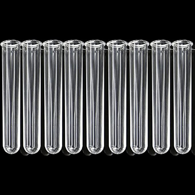KEY LIFE 9Pcs Clear Test Tubes for Plant Propagation Station Hydroponic Flowers for Home Office D... | Amazon (US)