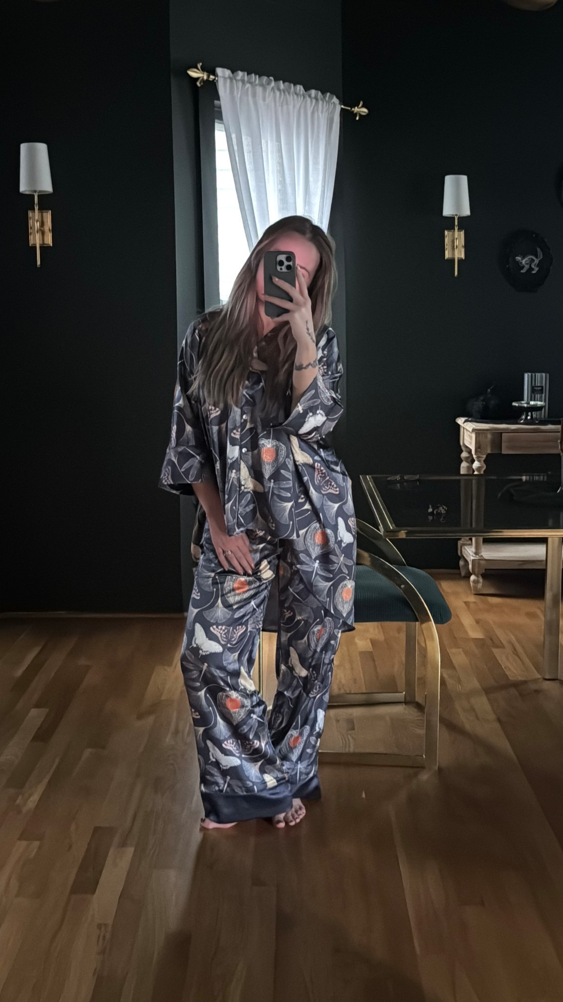 Cozy feels better when you look cute doing it. Love love these satin pajamas from WM

Size small! 

#loungewear #satinpajamas #pajamaset

#LTKHome #LTKStyleTip #LTKPetite