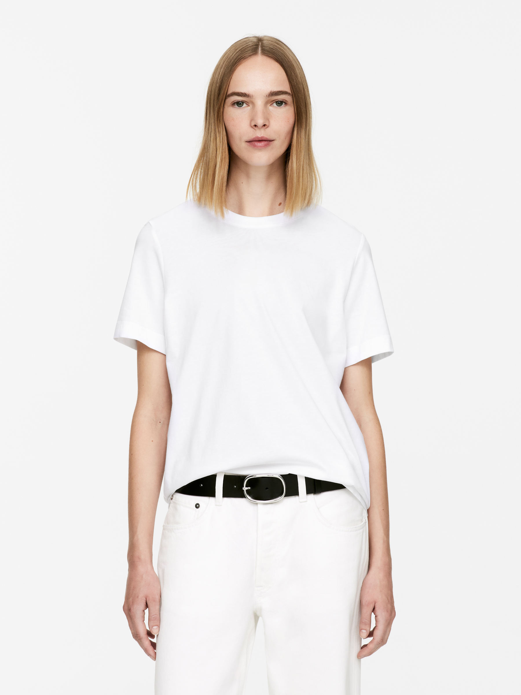 LILY leichtes T-Shirt – Weiß – Damen – ARKET DE | Arket EU