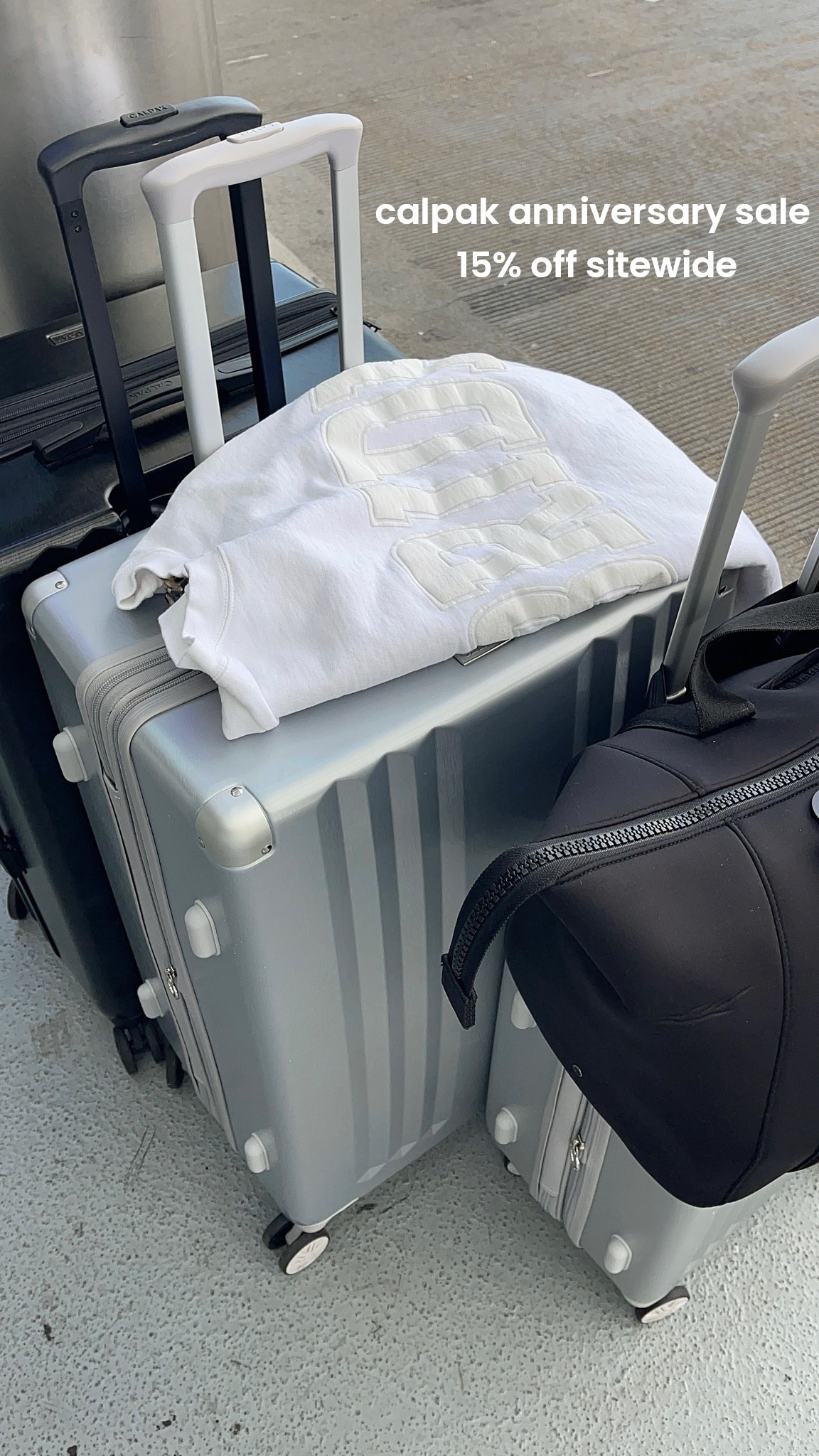 [10/5/26] my favorite luggage is on sale @CALPAK 15% off sitewide! linking some favorite items + new arrivals 🖤
