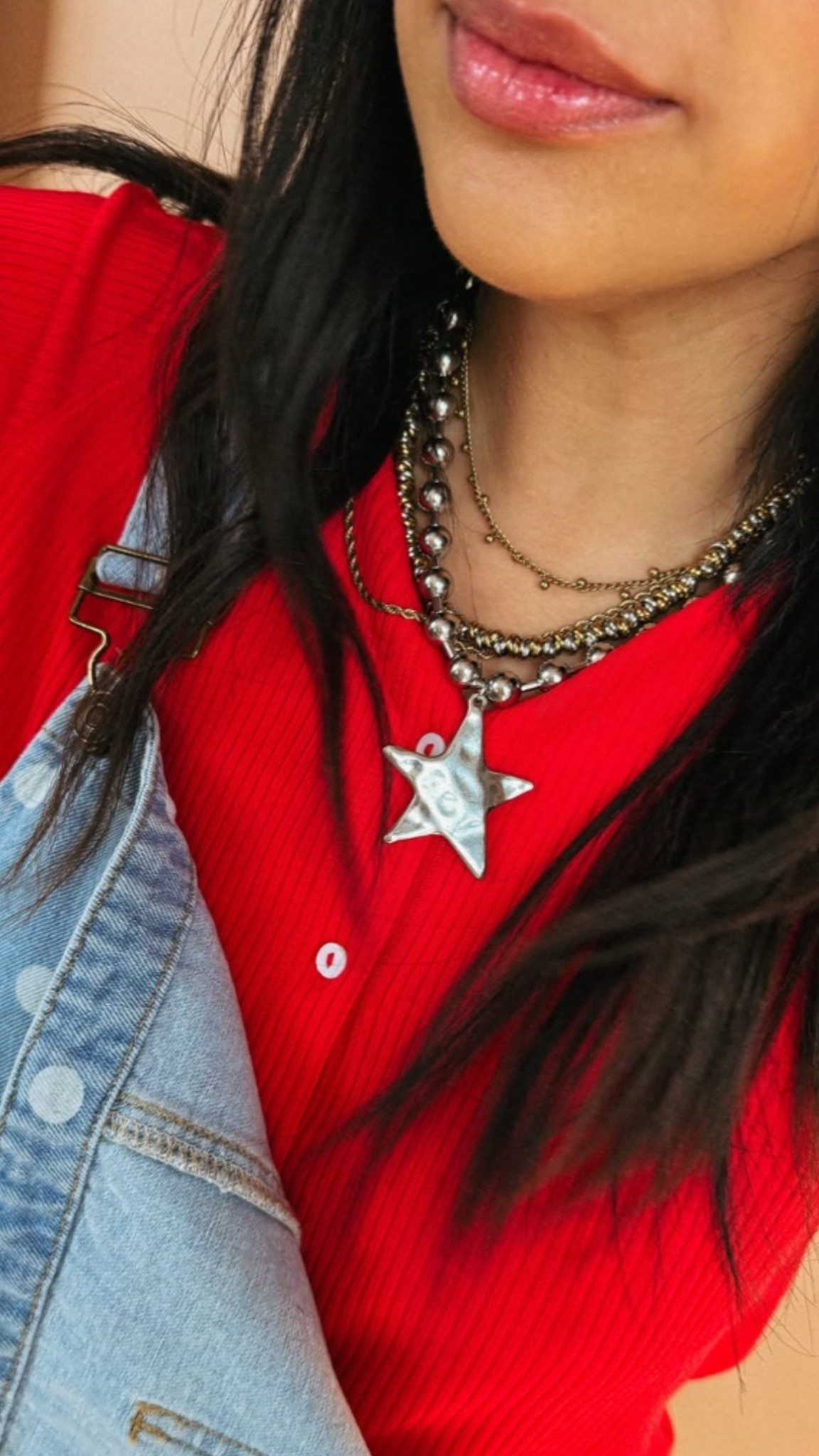 I could wear these star necklaces all year!! ✨⭐️✨⭐️✨⭐️🇺🇸

#LTKOver40 #LTKootd