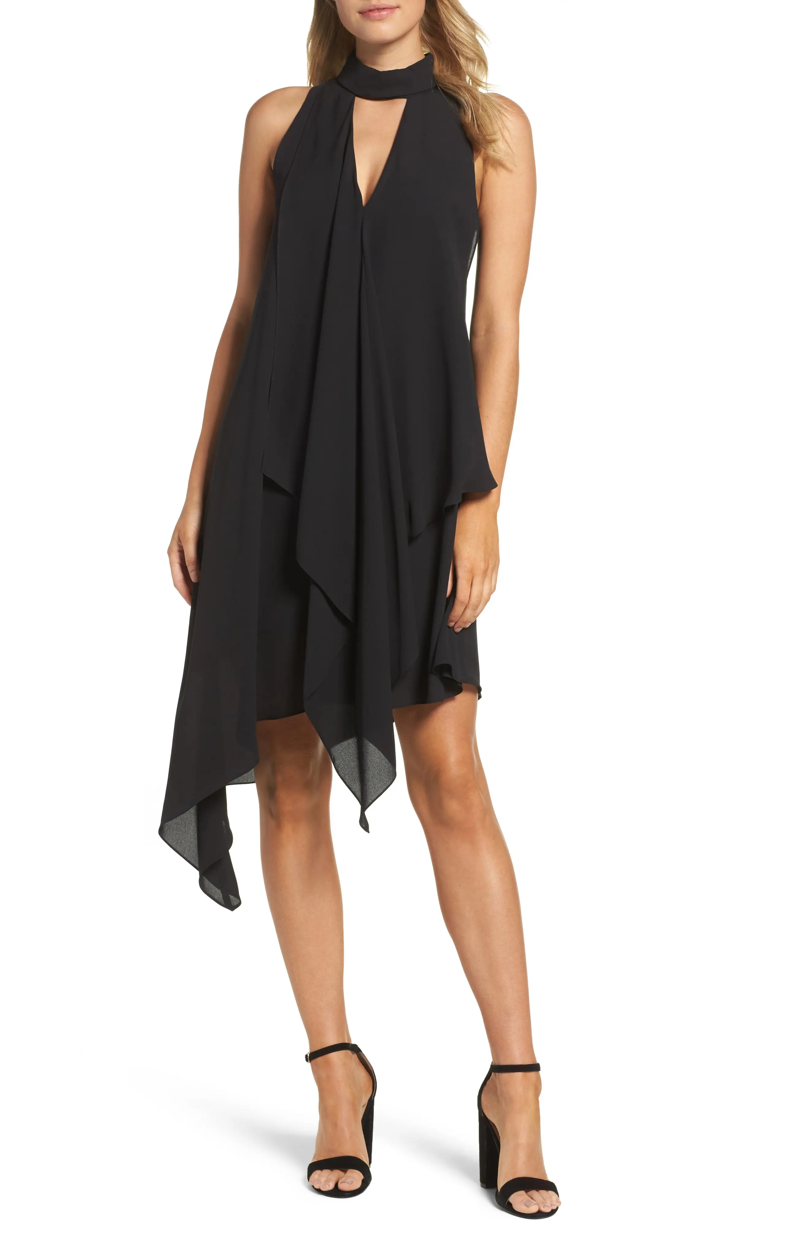 Asymmetric Hem Shift Dress | Nordstrom