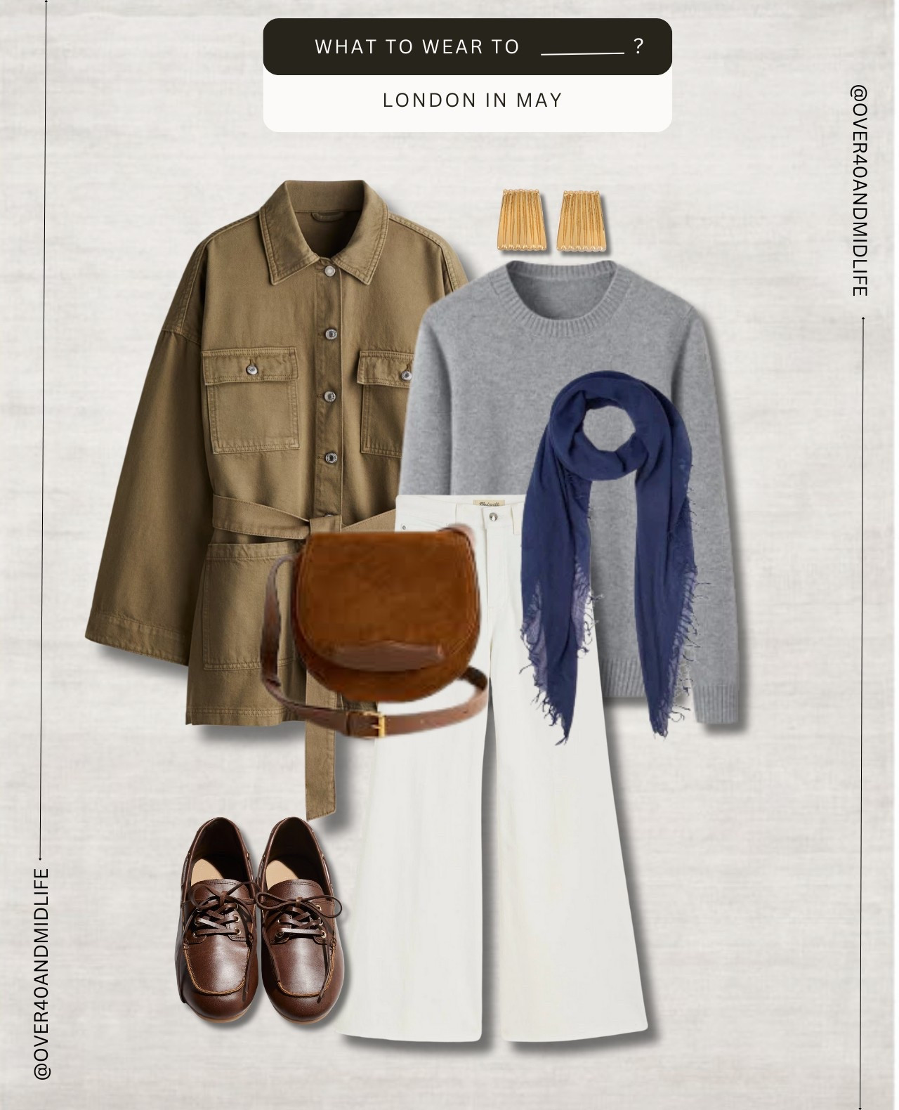  ✨Tap the bell and ❤️ for over 40 fashion, midlife style, midsize fashion and luxury looks for less. 



What to wear London, Paris, Europe in May/June

👑"Helping you look good, feel good!" - Lindsey Denver

Over 40 mom, over 50, midlife, midsize fashion, size 10, size 12, size 8, ootd, perimenopause, gen X, body confidence, over 45, outfit inspiration, mom outfit 

#LTKOver40 #LTKFindsUnder50