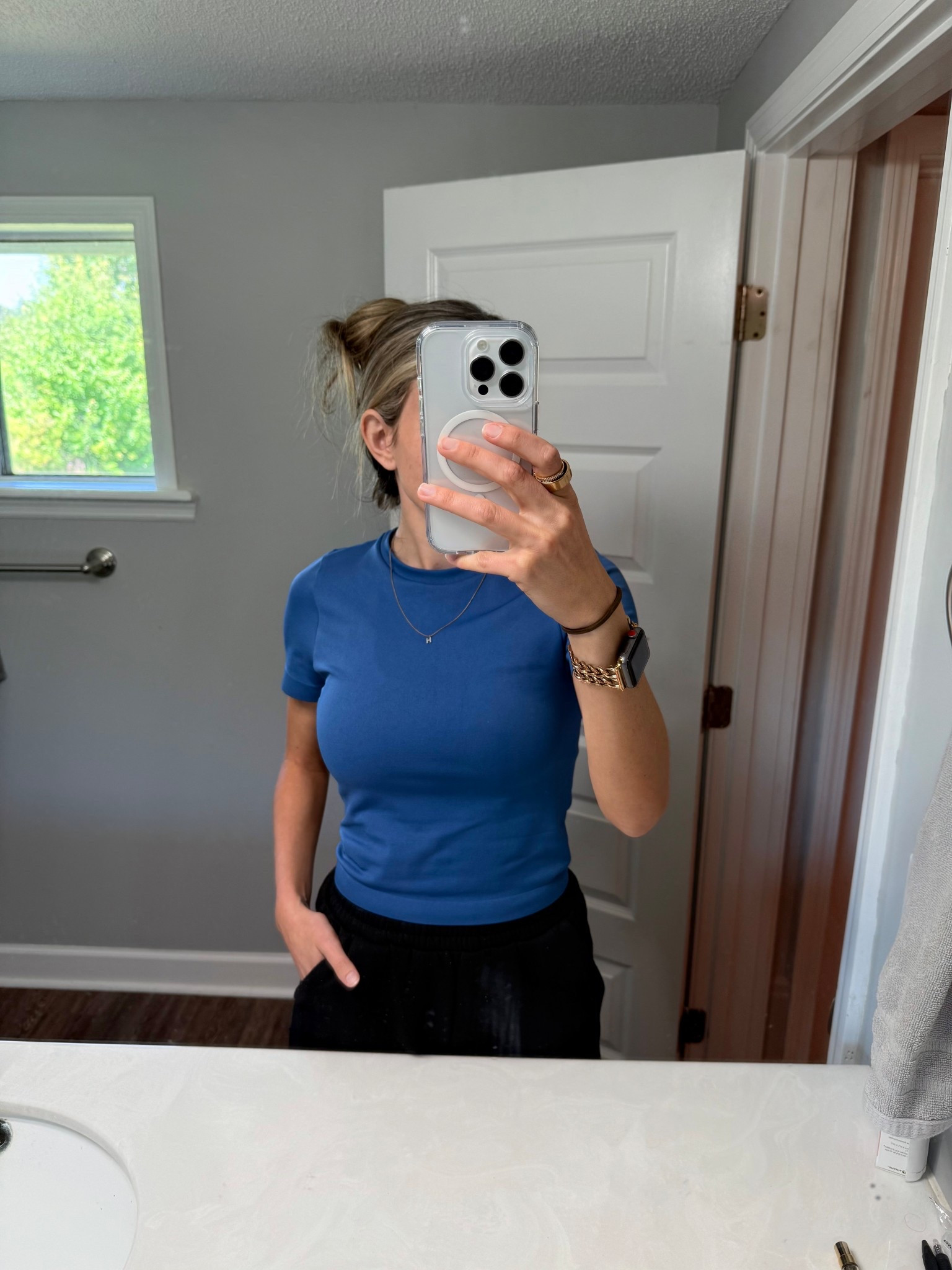 This top is so soft and stretchy.. and also affordable!! 

#LTKStyleTip #LTKSaleAlert #LTKFindsUnder50