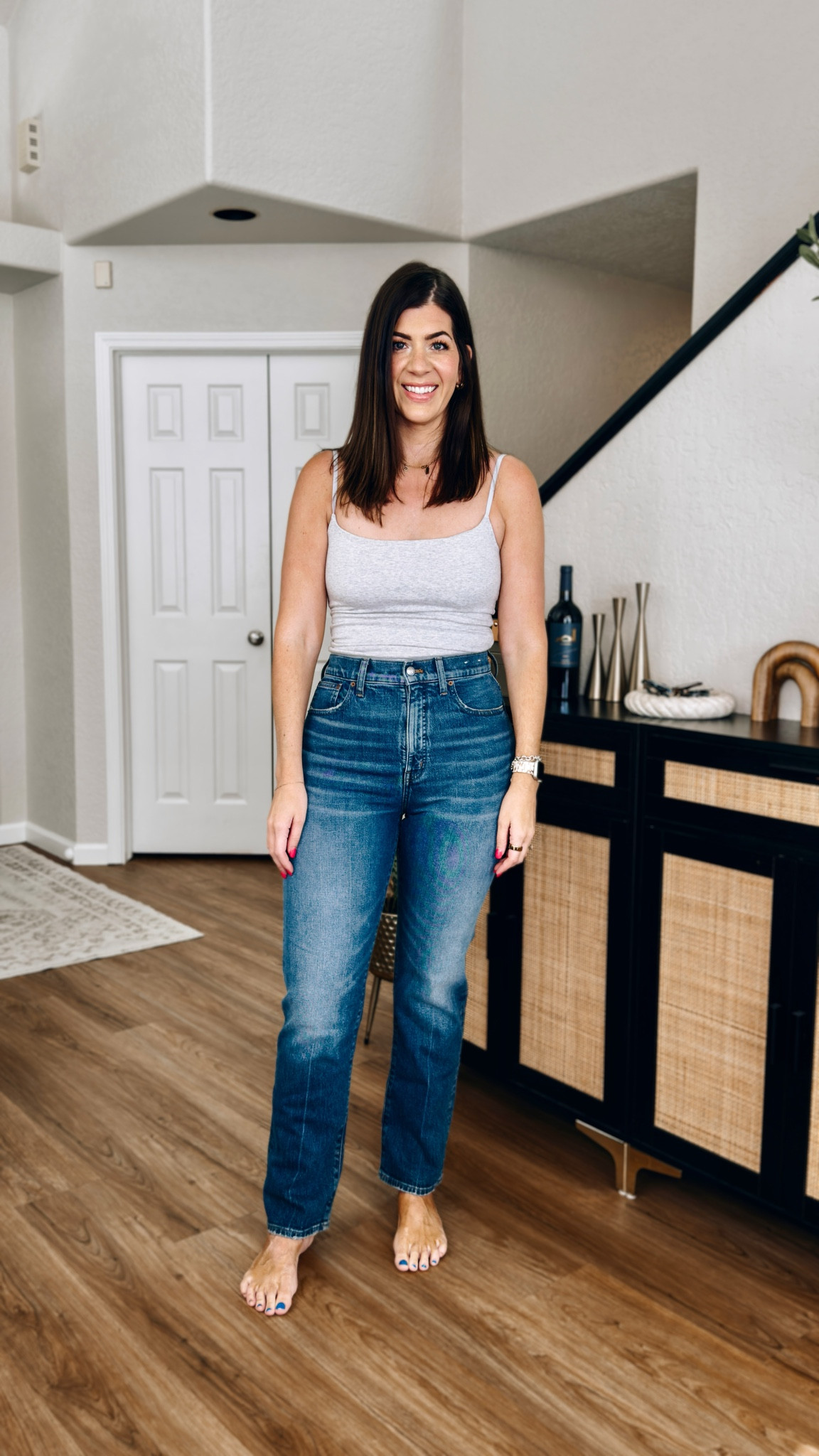 Madewell jeans on sale!
In a 29 regular in the longline straight 

#LTKMidsize #LTKSaleAlert #LTKxMadewell