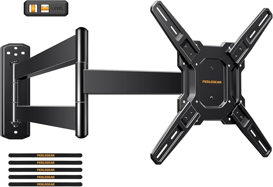 Perlegear Long Arm TV Wall Mount for 26-65 inch TVs up to 100 lbs, Corner TV Mount Bracket with 3... | Amazon (US)