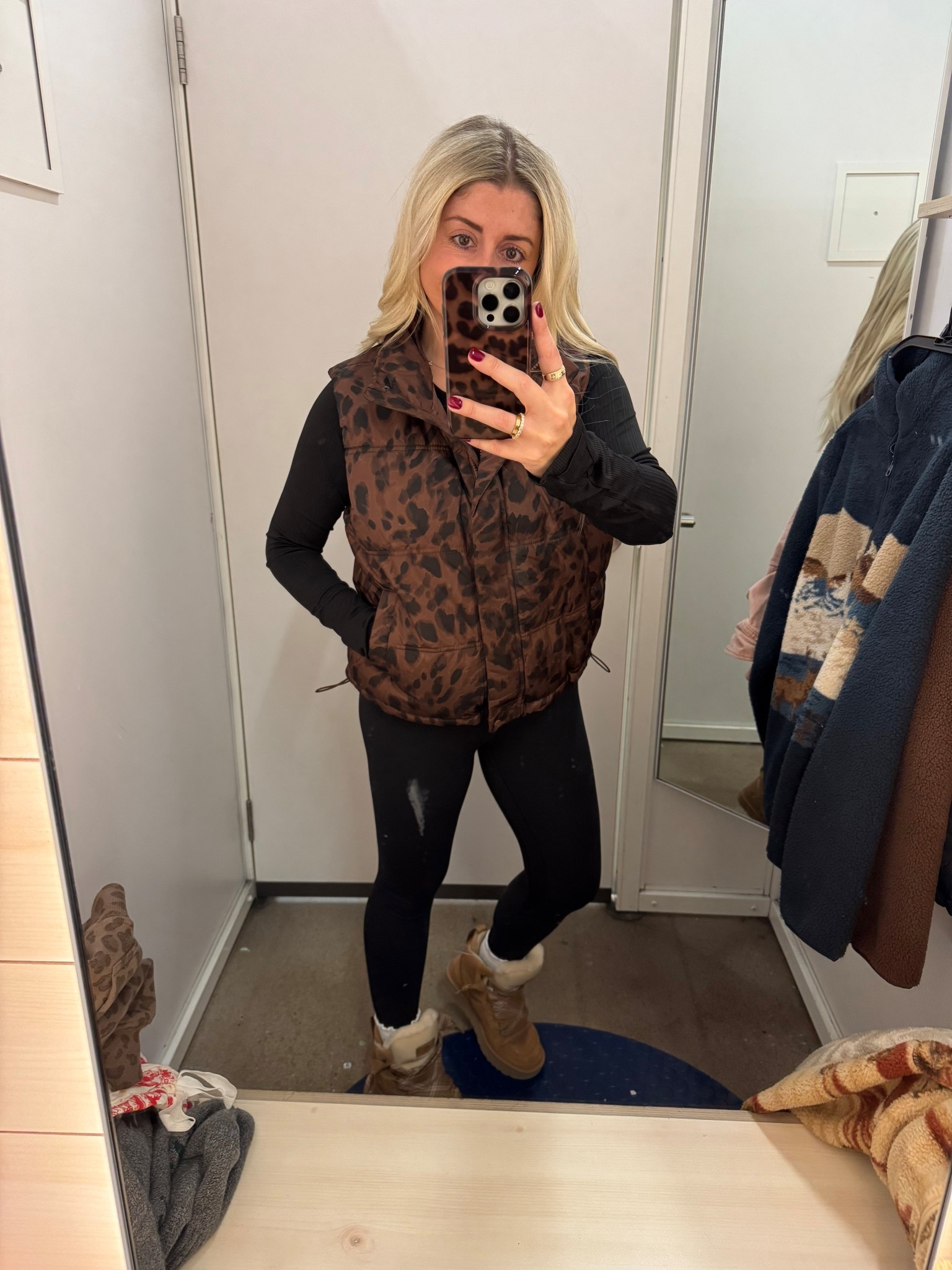 Leopard puffer vest
Size small
Align leggings
Ugg boots
Old navy fall  finds 

#LTKSaleAlert #LTKShoeCrush #LTKGiftGuide