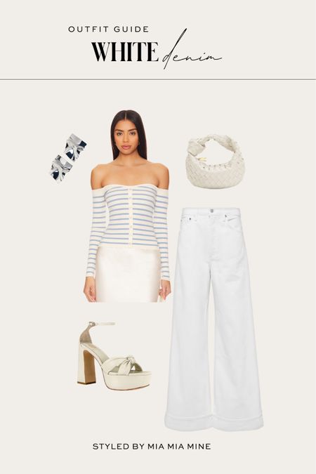 Summer outfit ideas
Revolve off the shoulder top under $100
Agolde white dame jeans


#LTKSeasonal #LTKFindsUnder100 #LTKStyleTip
