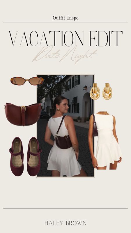 Vacation outfit, 30a outfit, Alys beach outfit, slick back bun, little white dress, closed toe sandals, beach outfit, vacation outfit inspo, simple makeup, resort outfit, dinner outfit, date night outfit, chunky gold earrings, gold accessories, simple outfit, Pinterest outfit, aesthetic outfit, summer date night outfit, spring outfit, spring date night outfit, white outfit, off shoulder top, abercrombie, summer outfit inspo, rosemary beach, inlet beach, seaside florida, resort outfit, swimsuit coverup, amazon coverup, little black dress, white dress, 30a tour guide, little white dress, reformation, reformation dress, chunky gold earrings, ballet flats, polene dupe, tortoise sunglasses, skinny sunglasses

#LTKSeasonal #LTKShoeCrush #LTKStyleTip