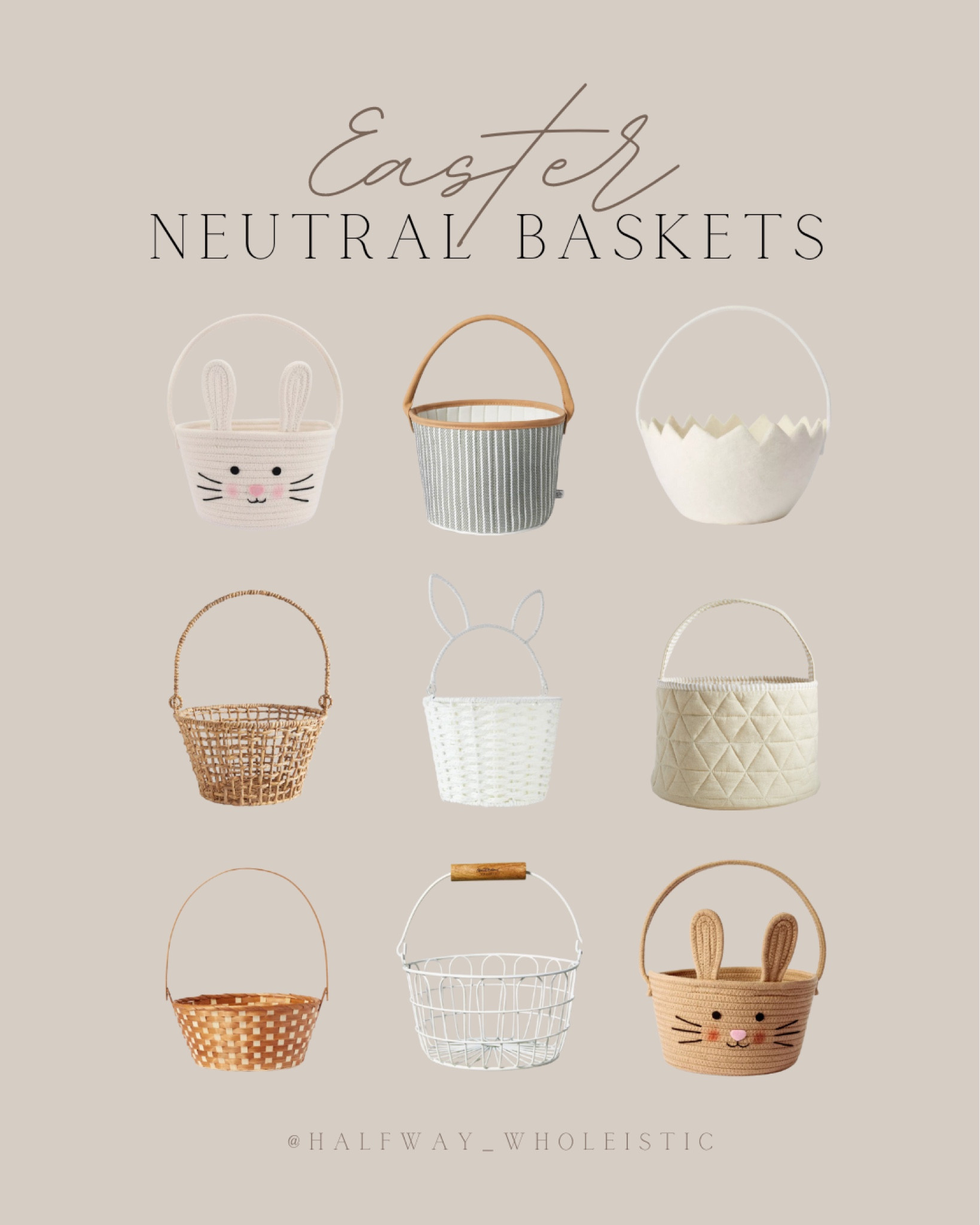 Shop these neutral Easter Basket finds! 

#toddler #gift #target #egghunt #kids

#LTKSeasonal #LTKkids #LTKfamily