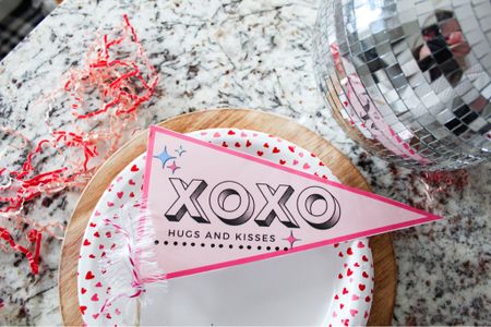 Valentine Flags for parties, classrooms, decor and more 

#LTKhome #LTKfamily #LTKkids
