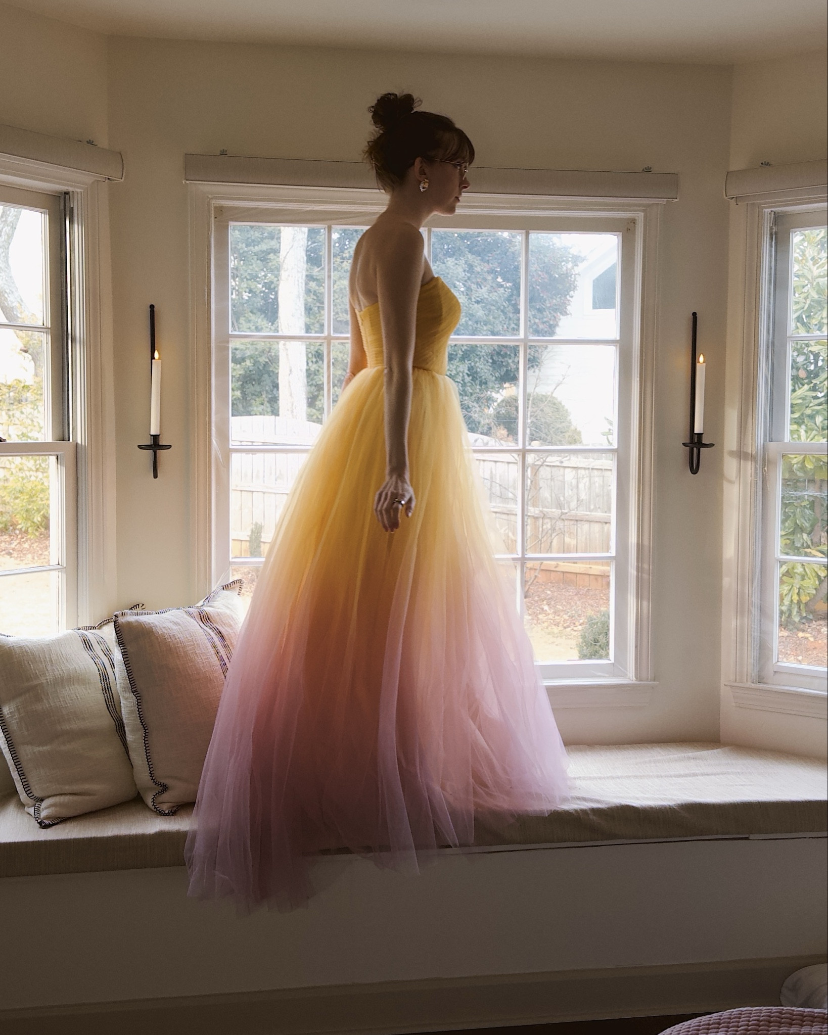 Ombré ballgowns 💛🩷