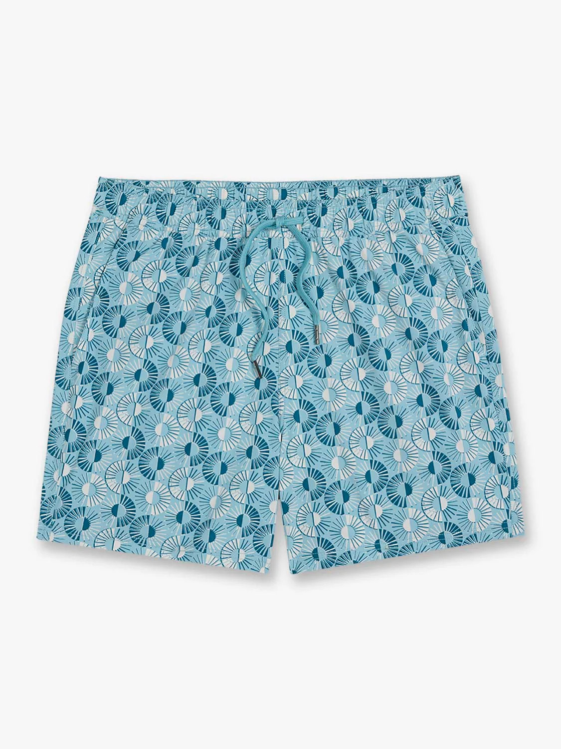 Bungalow Trunk | Bay Blue Sunburst | Fair Harbor Clothing