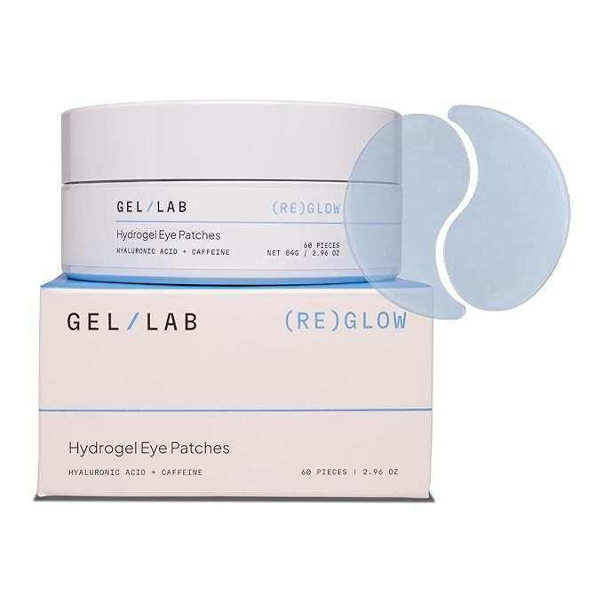 REGLOW Under Eye Gel Patch - Korean Hydrating Eye Mask - Hyaluronic Acid & Caffeine - Reduce Wrin... | Amazon (US)
