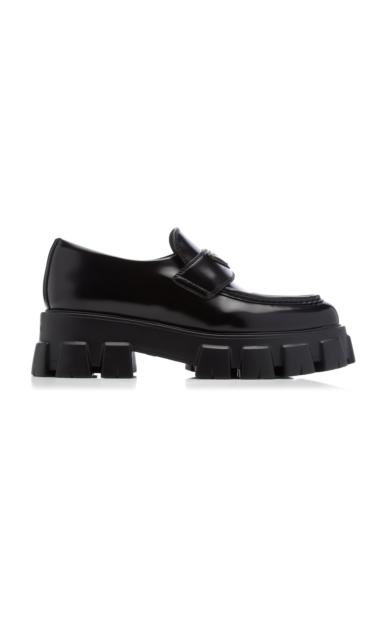 Leather Pointed-Toe Loafers | Moda Operandi (Global)