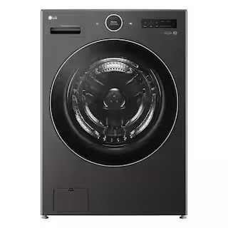LG 5.0 cu. ft. Mega Capacity Smart Front Load Electric All-in-One Washer Dryer Combo with TurboWa... | The Home Depot