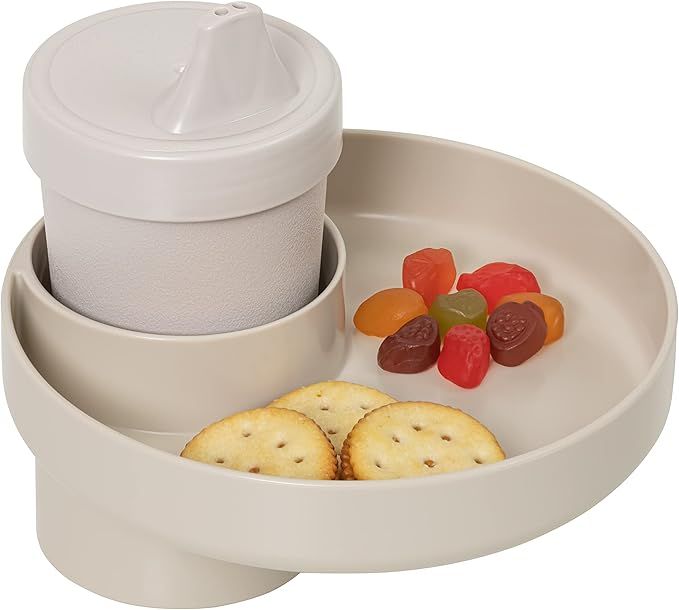 Travel Tray My Round - USA made. Easily convert your current cup holder to a Tray and Cup Holder ... | Amazon (US)