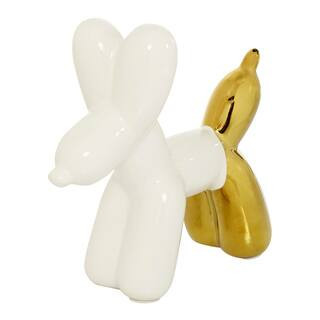 CosmoLiving by Cosmopolitan Gold Ceramic Glam Sculpture, Dog 7" x 7" x 3" | Michaels® | Michaels Stores