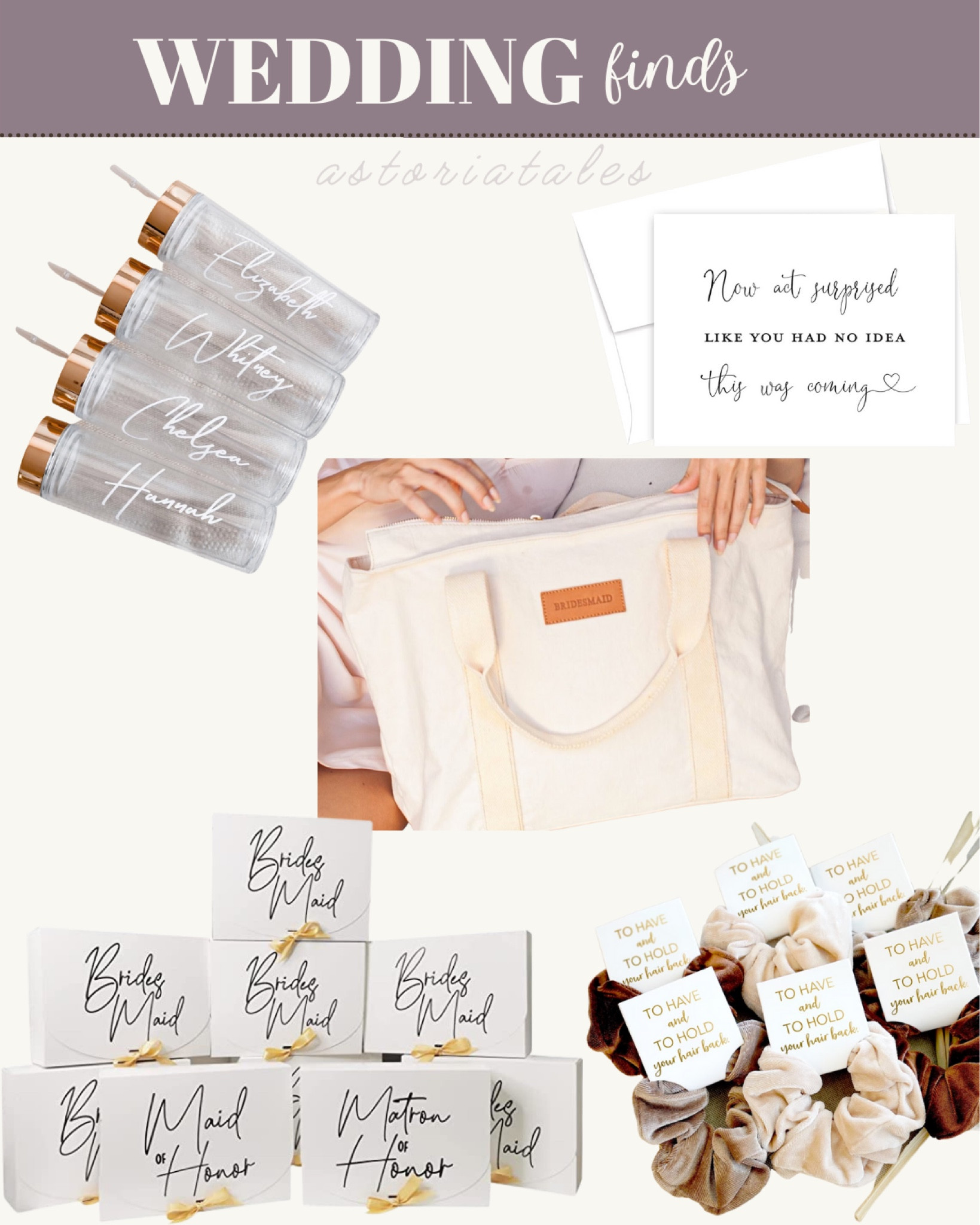 Everything that went into my bridesmaid proposal box 💕

#LTKunder50 #LTKunder100

#LTKGiftGuide #LTKFind #LTKwedding