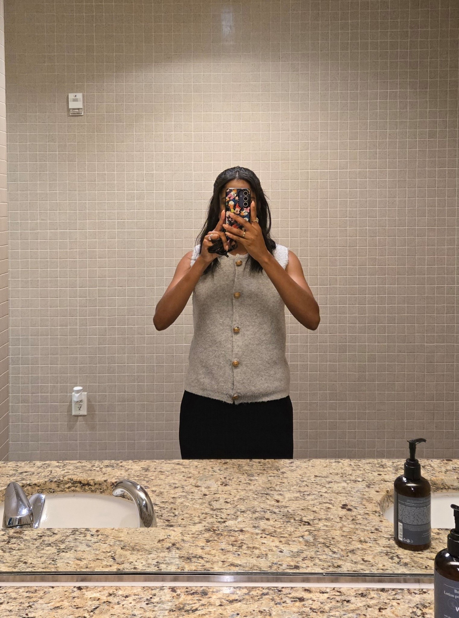 Sweater vest Monday! Easy outfit styled with a ribbed maxi dress underneath and my favorite Gucci mules!
Shop the look now!

#LTKWorkwear #LTKootd