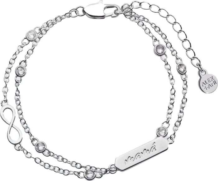 Mamá Infinity Adjustable Chain Bracelet | Nordstrom