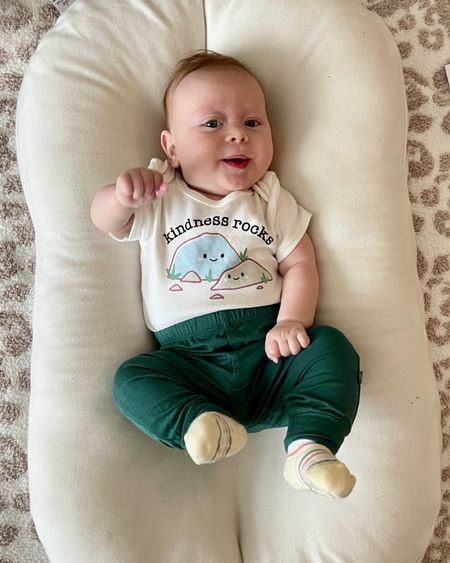 The cutest pun onesie from indigo and the softest Kyte baby pants! - indigo baby - baby outfits - baby fashion - baby onesie - baby shower gifts - baby boy 

#LTKunder50 #LTKfamily #LTKbaby