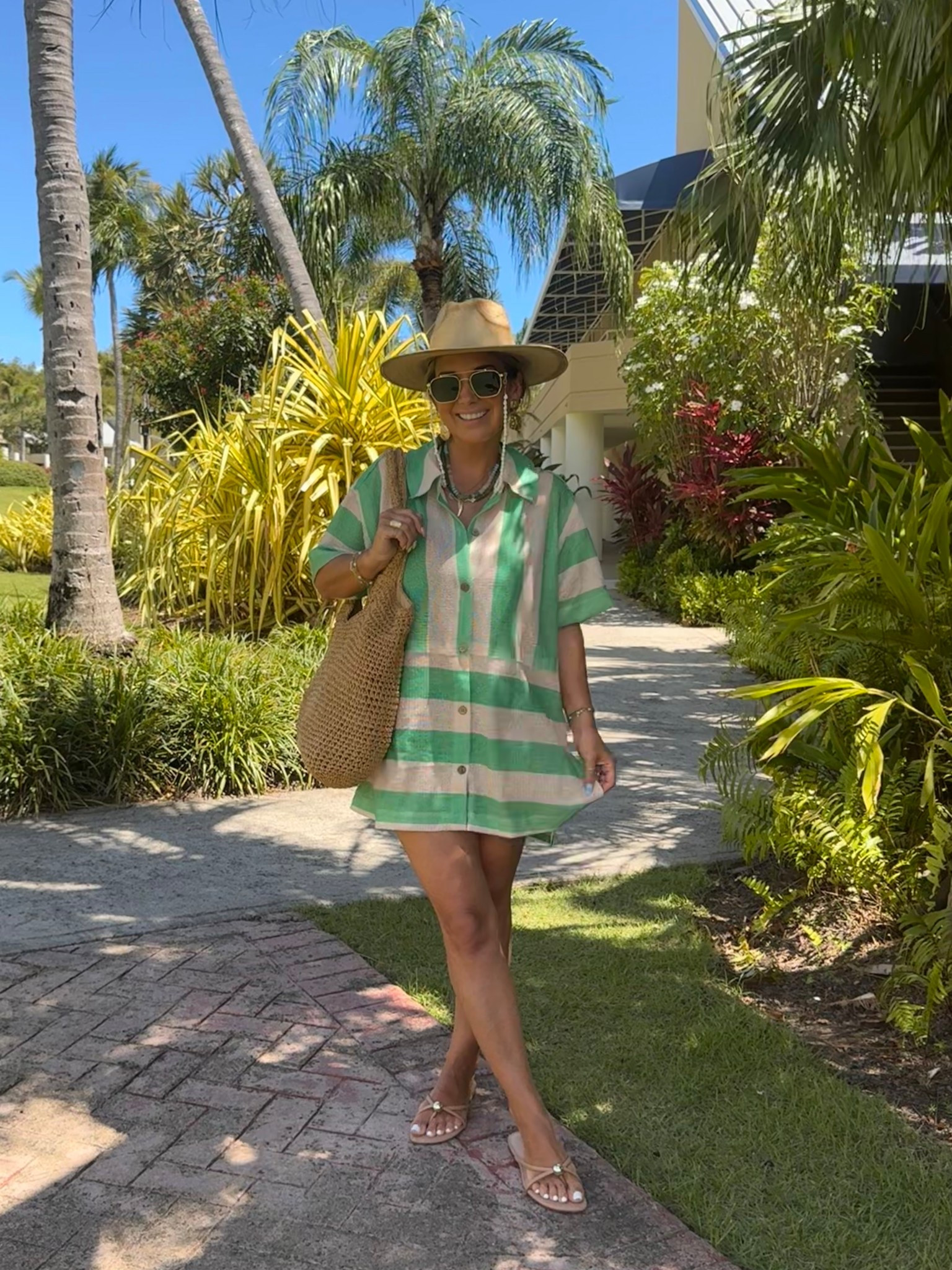 Amazon swimsuit & oversized free people look for less top!! 
Wearing size medium in both but need large in swimsuit 



#LTKTravel #LTKFindsUnder50 #LTKSwim