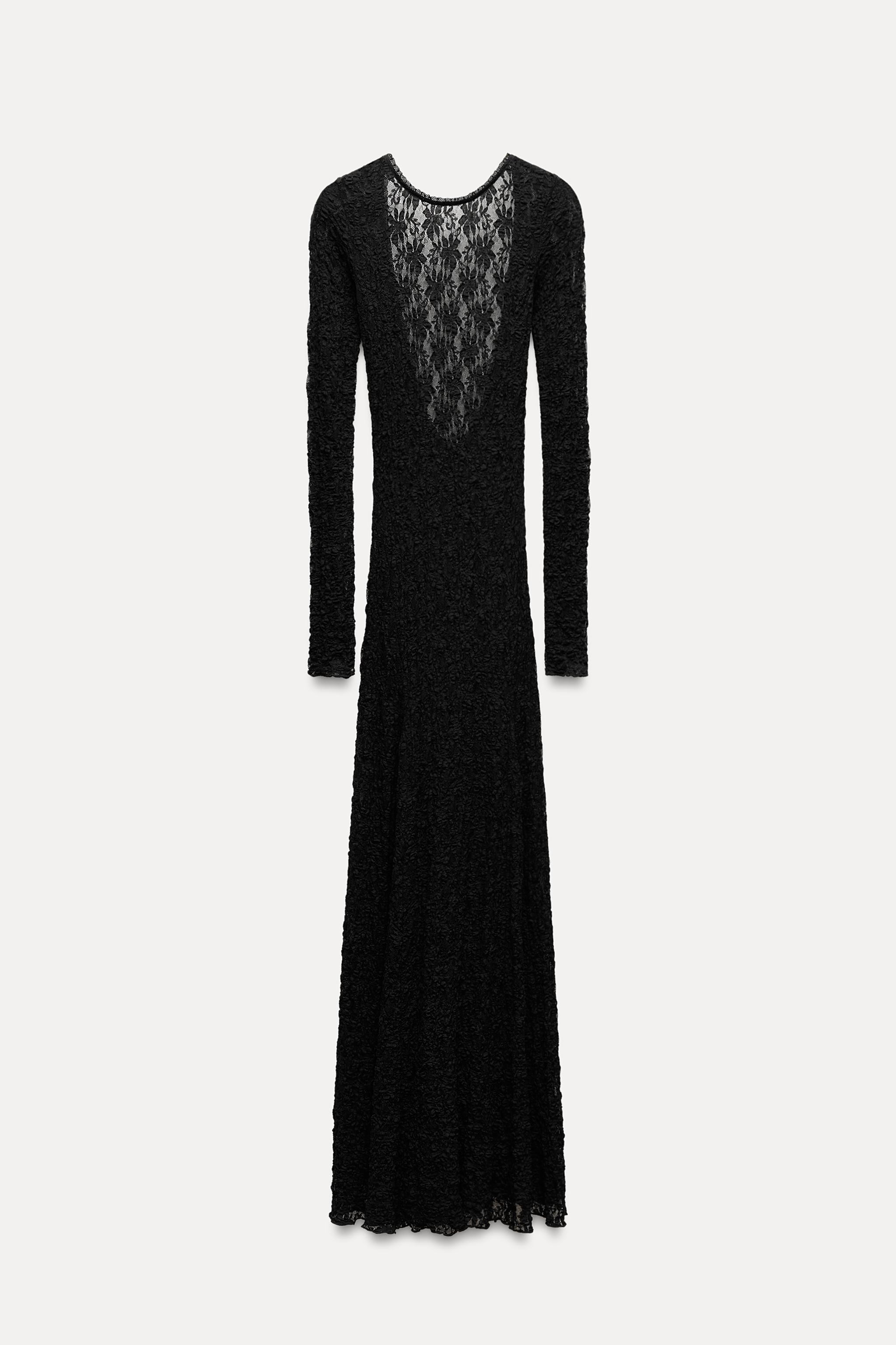 LONG LACE DRESS | Zara UK