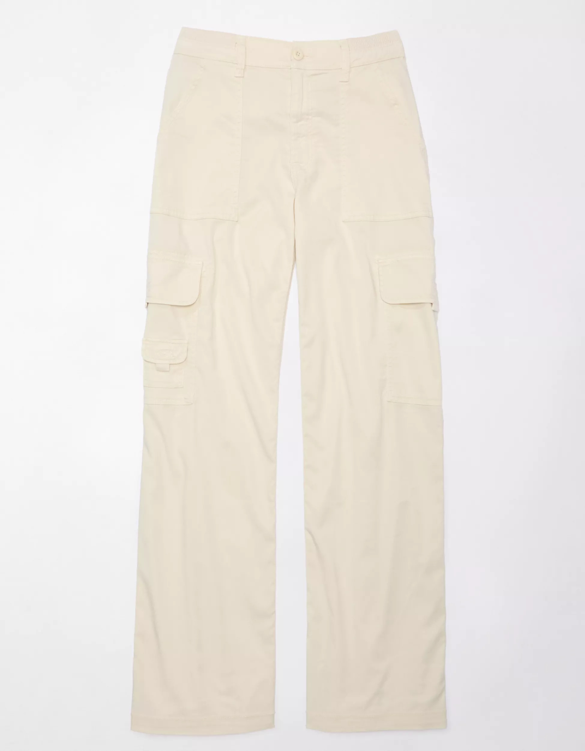 AE Dreamy Drape Stretch Cargo Super High-Waisted Baggy Wide-Leg Pant | American Eagle Outfitters (US & CA)