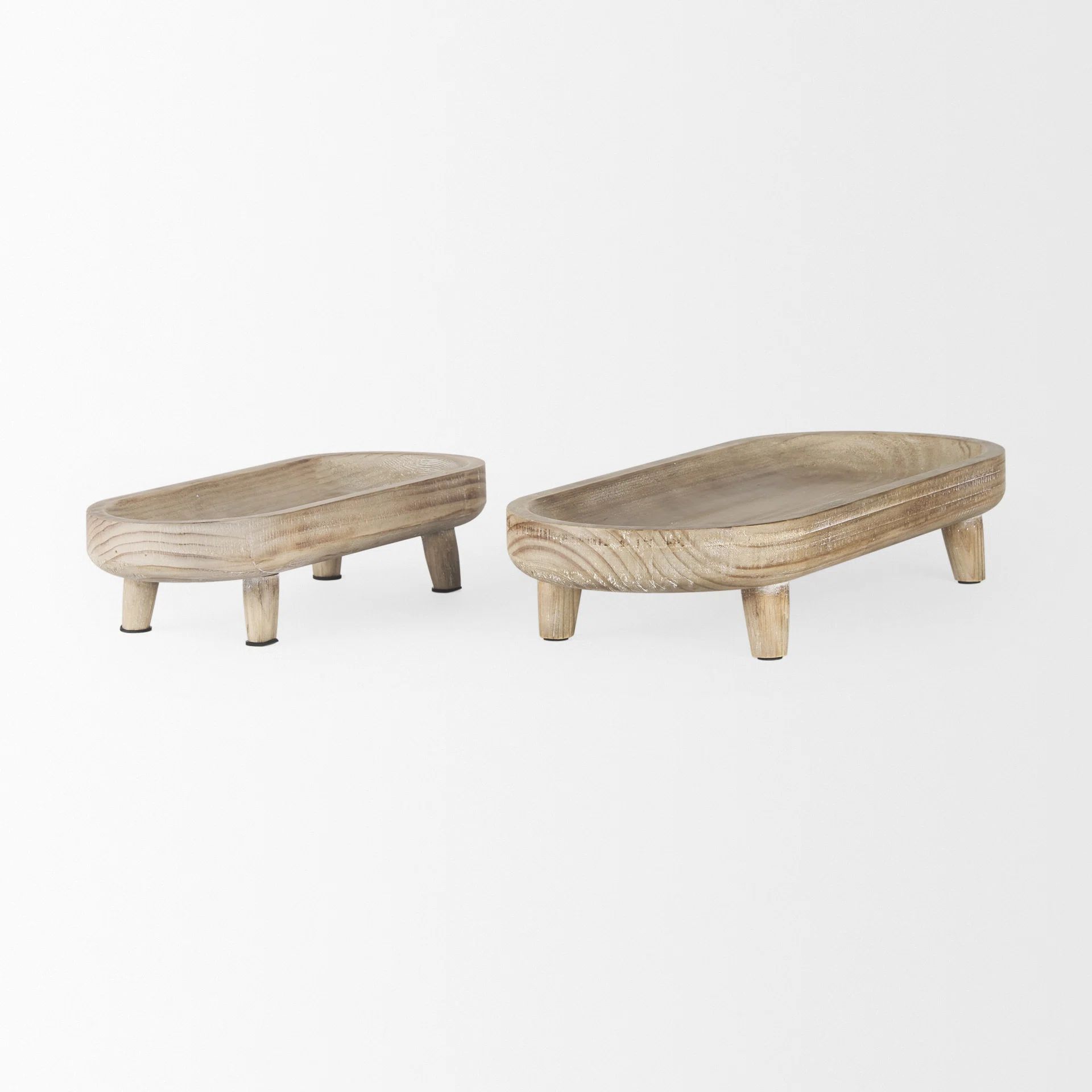 Loon Peak® Dreyson Solid Wood Tray - Set of 2 | Wayfair | Wayfair North America