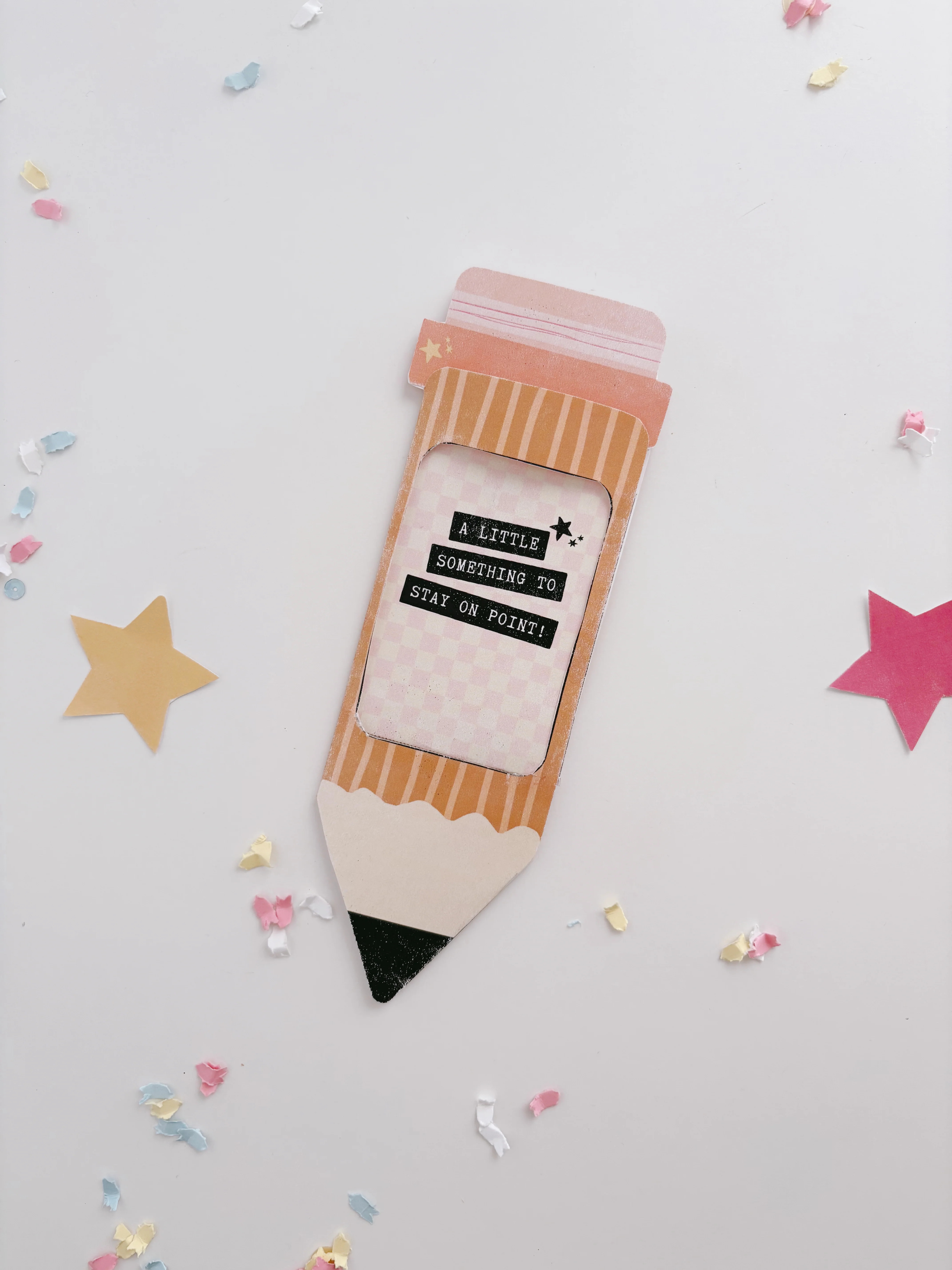 Pencil Gift Card Holder | Printable Gift Card Holder | The Letter Vee