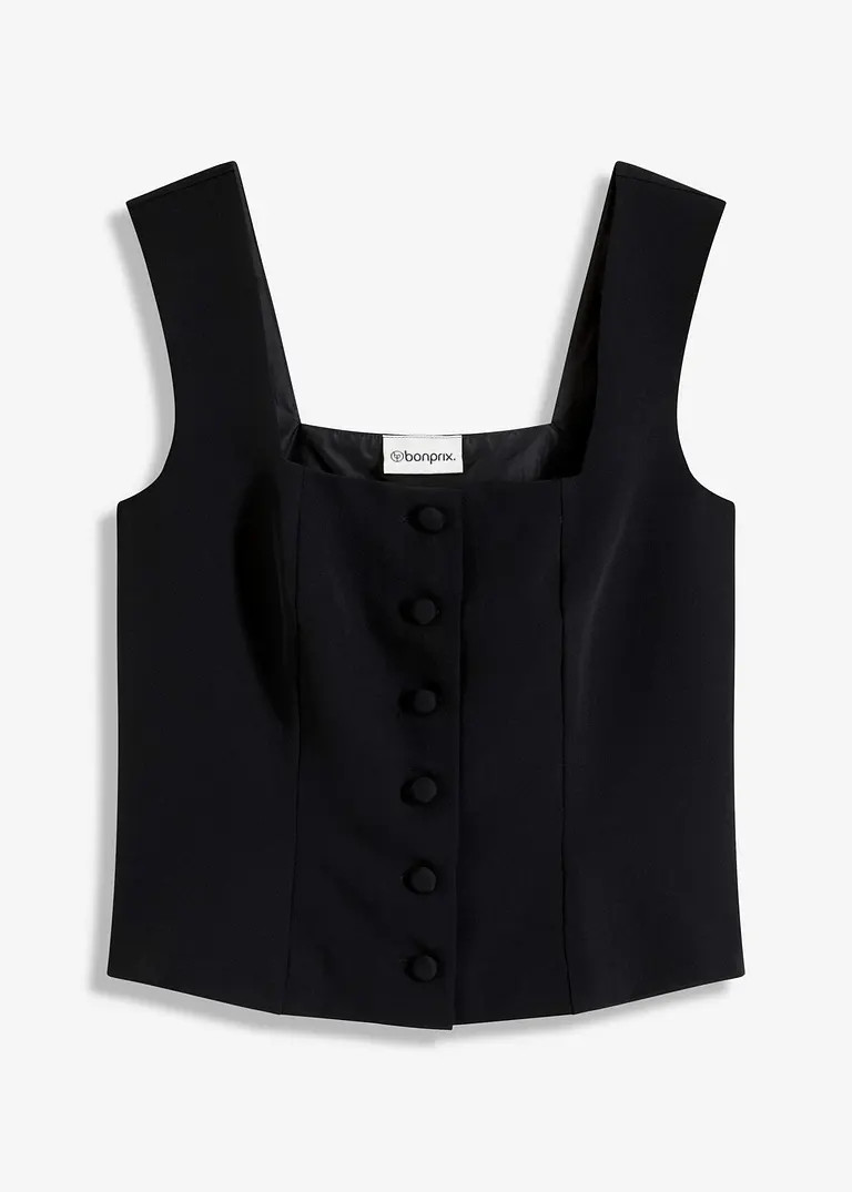 Blusentop mit Knopfleiste | Bonprix DE