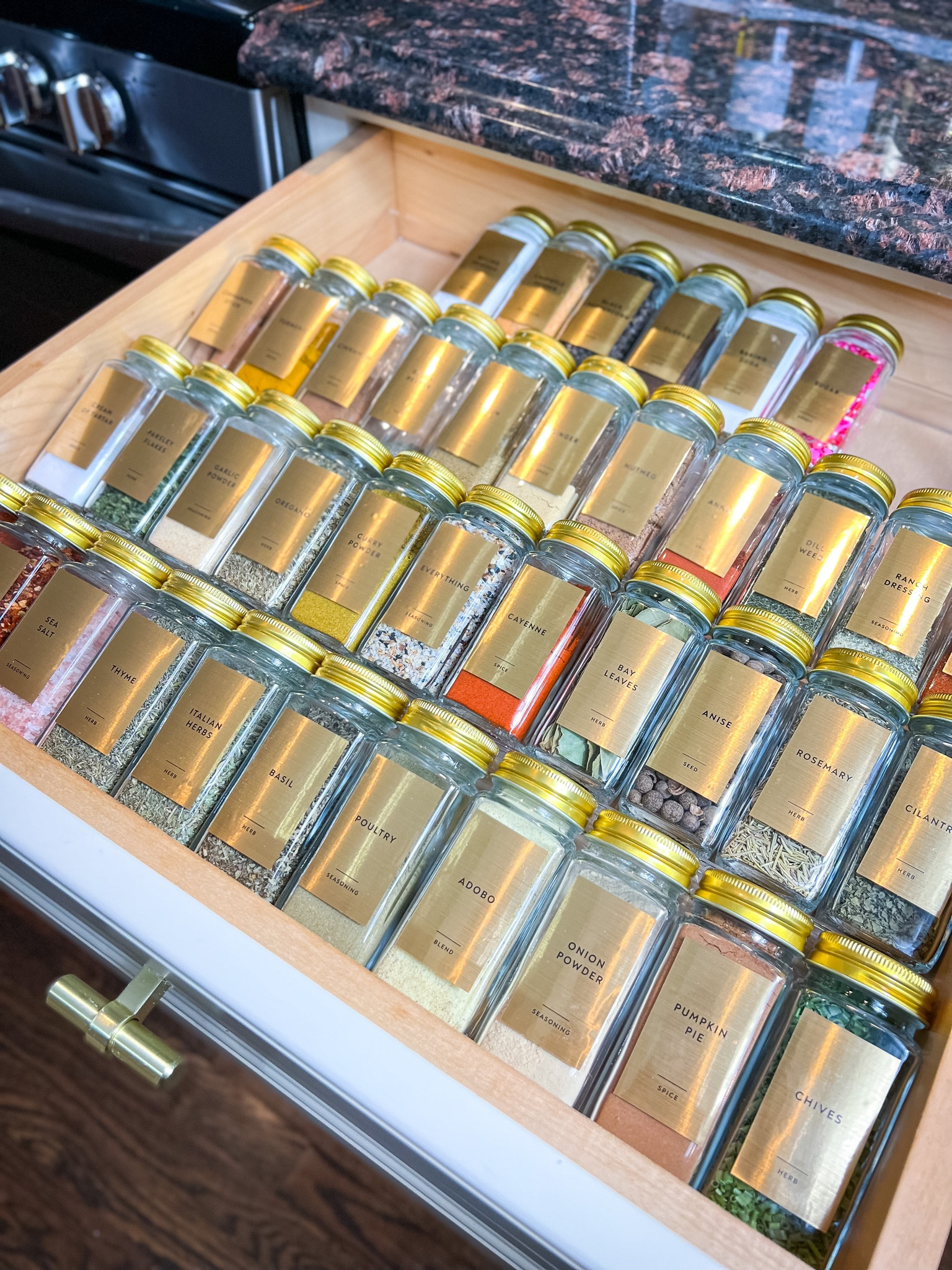 Spice Drawer Organization. Such a great Amazon find! Pantry organization. Shop the pic below! 


#LTKhome