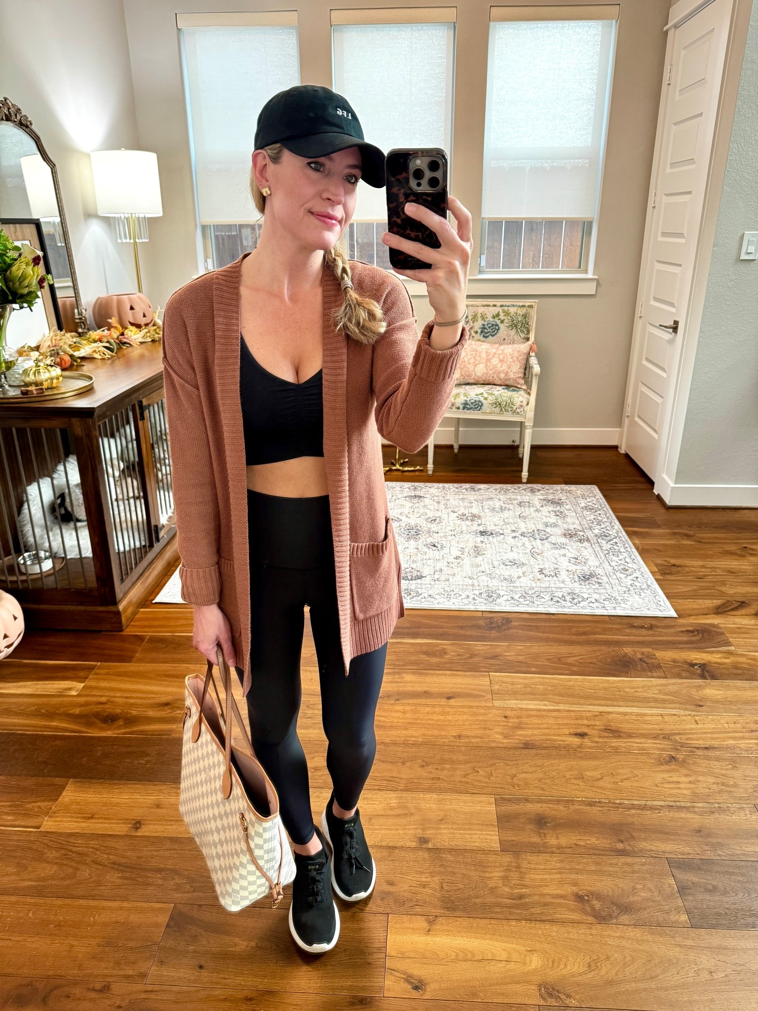 Fall Outfit 🍂

Adding a fall colored cardigan to an Athleisure outfit is an easy way to embrace the season even when it’s still hot outside. I wore this out to a casual lunch and to run errands. 

#everypiecefits

Fall style 
Athletic outfit 
Casual outfit 
Running 
Leggings 
Yoga 
Gym outfit 
Workout 

#LTKSaleAlert #LTKFallSale #LTKOver40