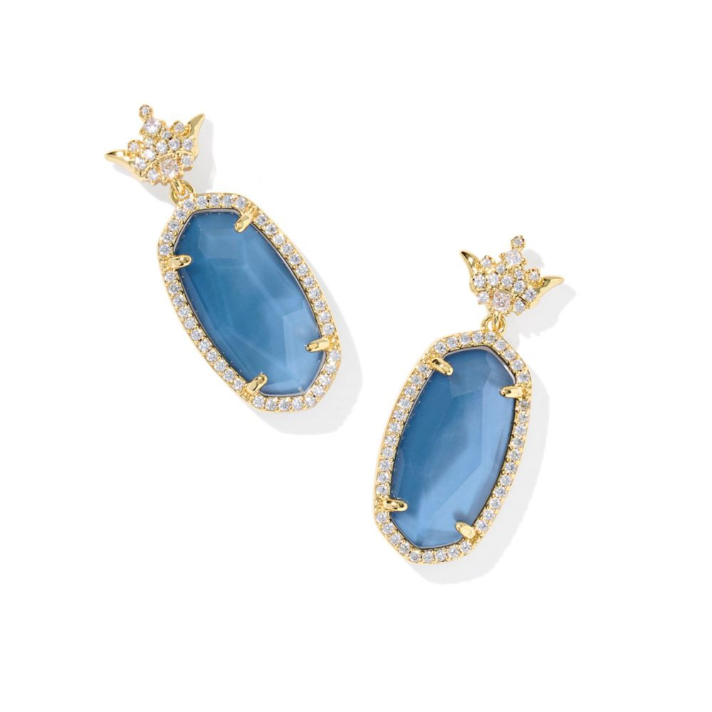 Disney Princess Drop Earrings by Kendra Scott  Blue | Disney Store