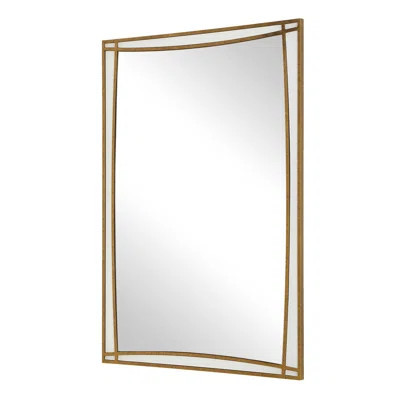 Uttermost Florence Antique Gold Mirror | Wayfair North America