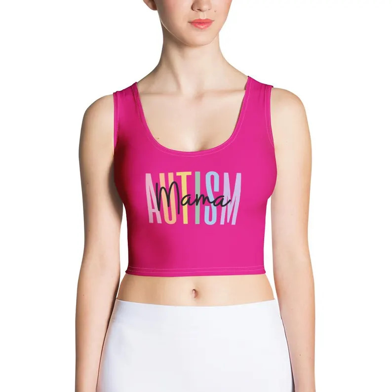 Autism Mom Crop Top | Etsy (US)