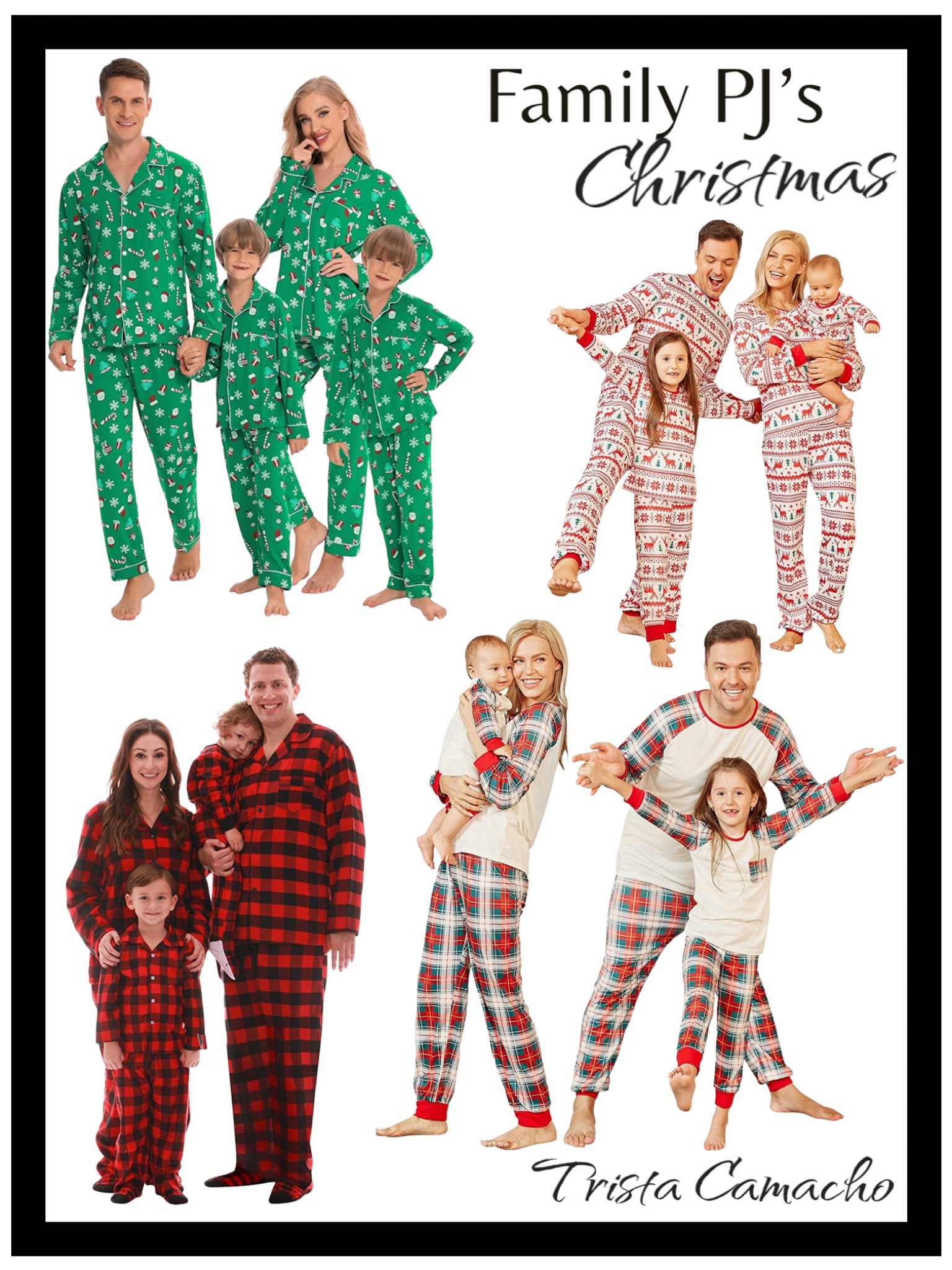 Family holiday pajamas for Christmas morning! Plaid print, Christmas candy print, all sizes, pajamas, pjs, sleep wear, nightwear, family matching outfits

#LTKSeasonal #LTKfamily #LTKHoliday