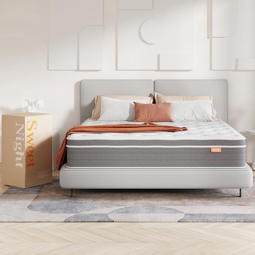 Vesgantti 10 Inch Multilayer Hybrid Queen Mattress - Multiple Sizes & Styles Available, Ergonomic De | Amazon (US)