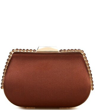 Side Rhinestoned Minaudiere | Dillard's