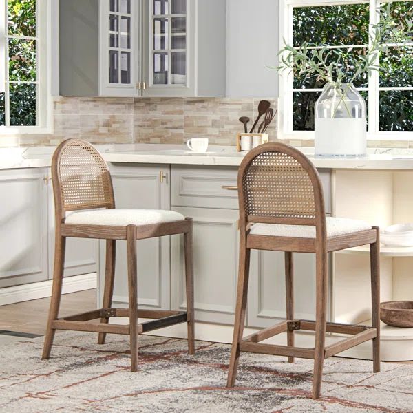 Cosme 26.5" Counter Stool (Set of 2) | Wayfair North America